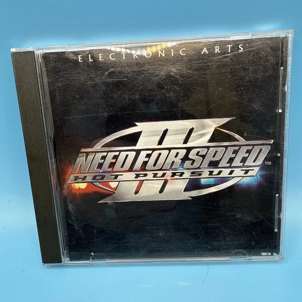 Need for Speed III Hot Pursuit PC Game 1998 Electronic Arts Jewel Case Retro CD